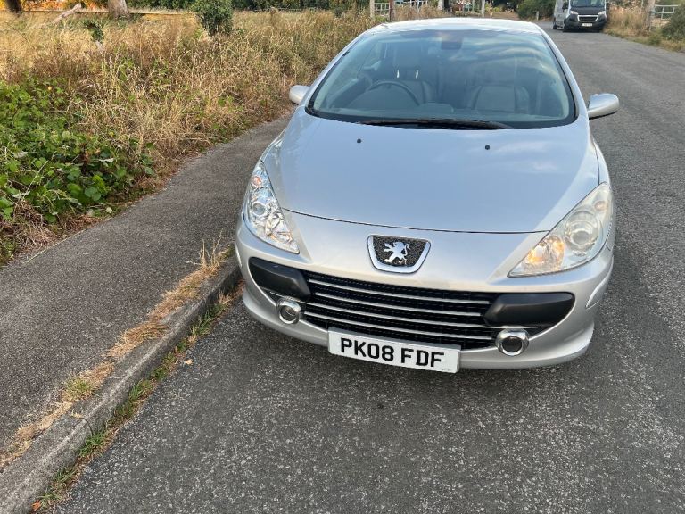 Peugeot, 307, Convertible, 2008, Manual, 1587 (cc), 2 doors