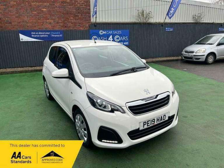 Peugeot 108 1.0 Active Hatchback 5dr Petrol Manual Euro 6 (72 ps)
