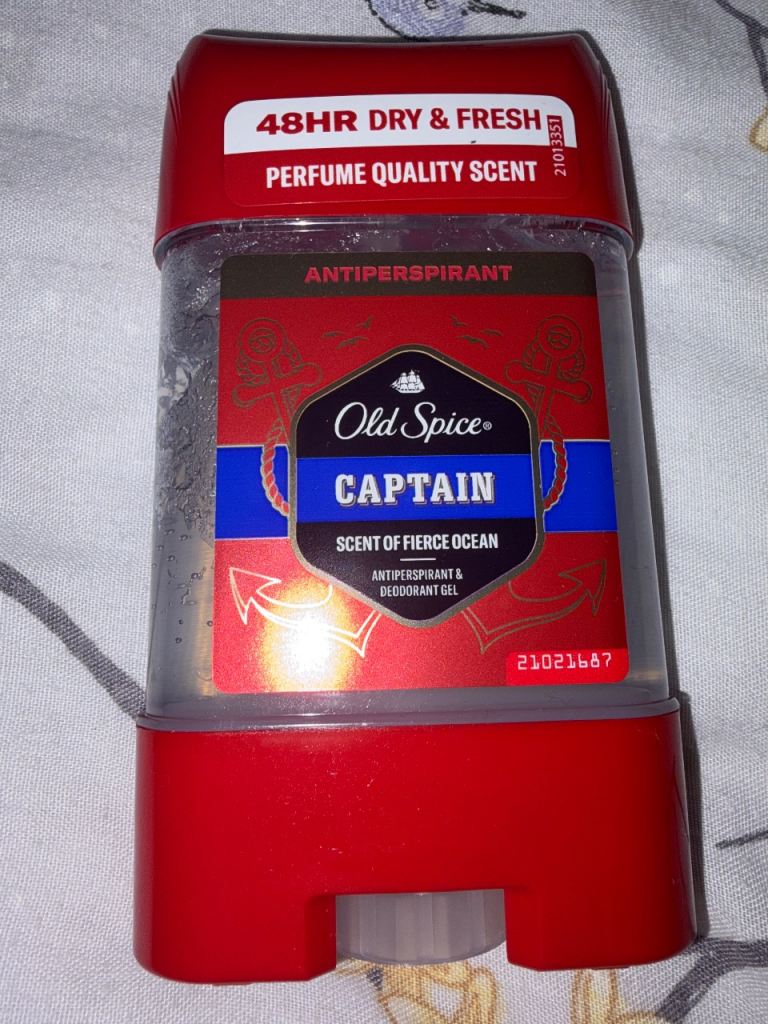  Deodorant Old spice gel captain 70 ml  x 1