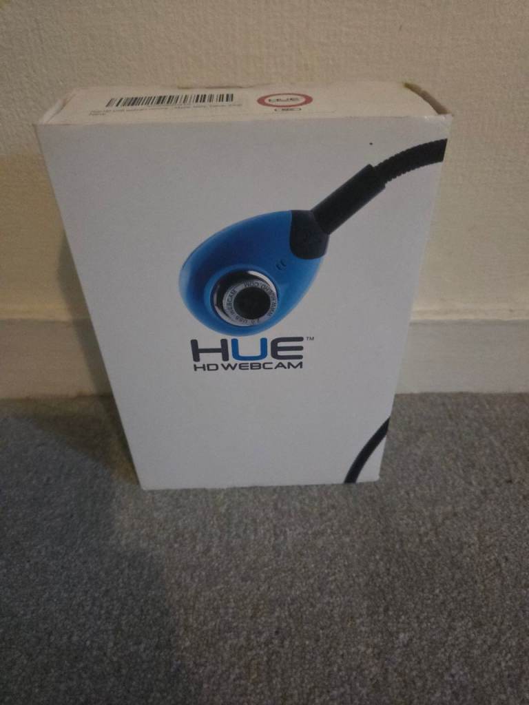 HUE HD Webcam - Blue, Brand New in Box