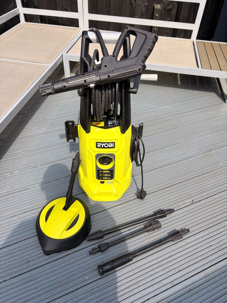 Ryobi 1800w pressure washer