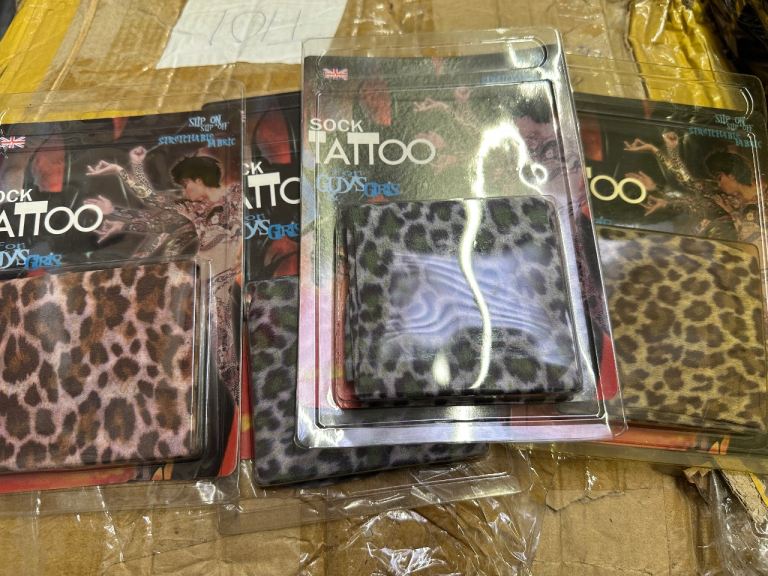 Wholesale Job Lot of Tattoo Sleeve Tattoo Socks