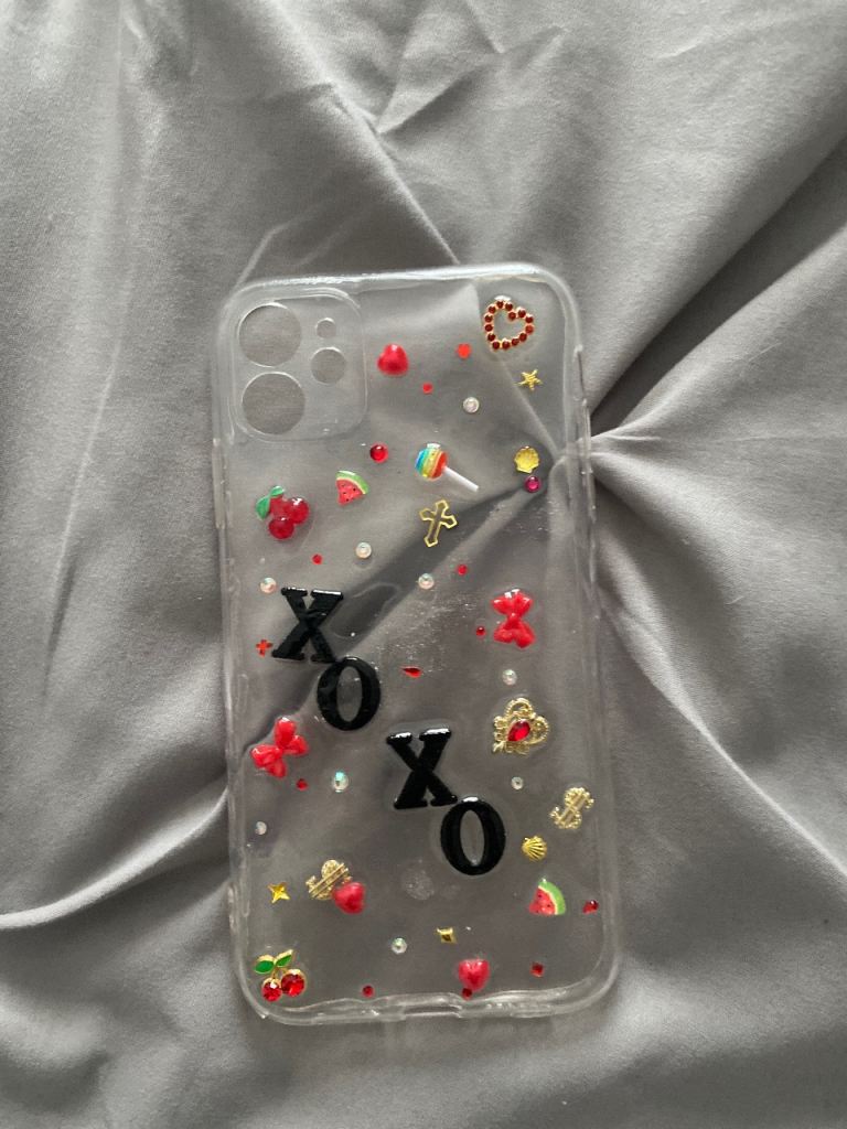 iphone 11 junk phone case home made.
