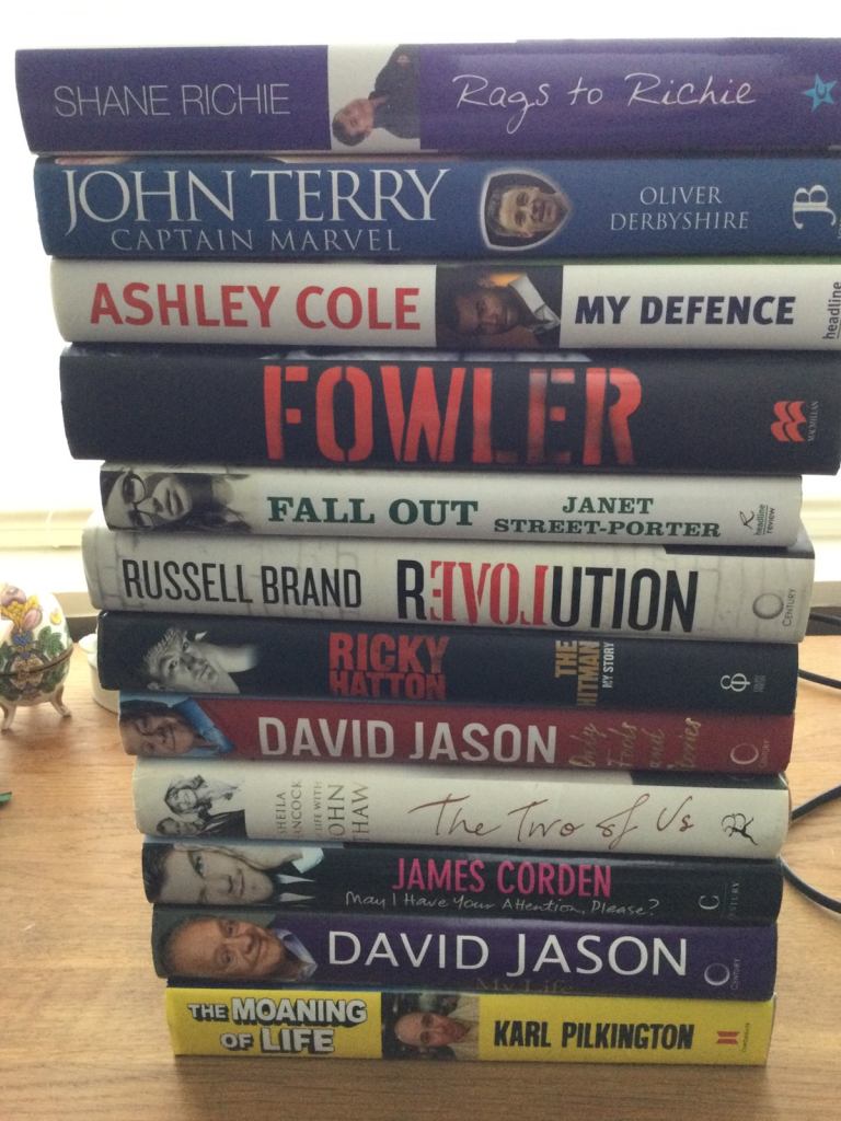 Autobiographies - Hardcover (separate or bulk buy)