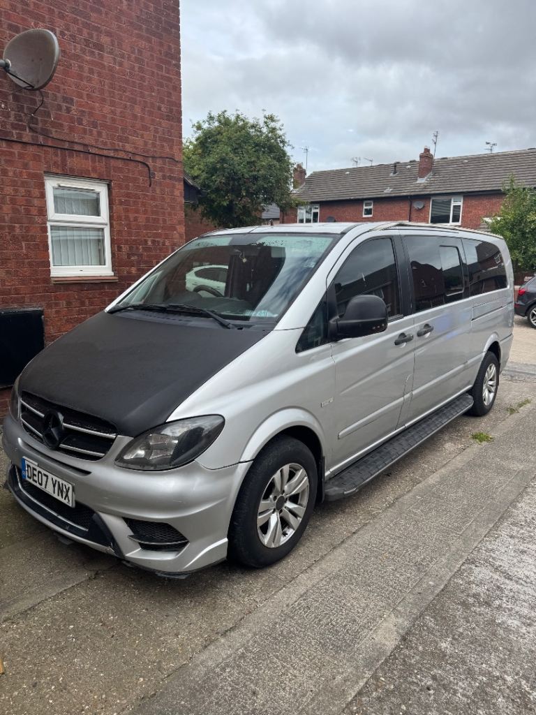 Mercedes Vito Xlwb dual liner part camper - day van