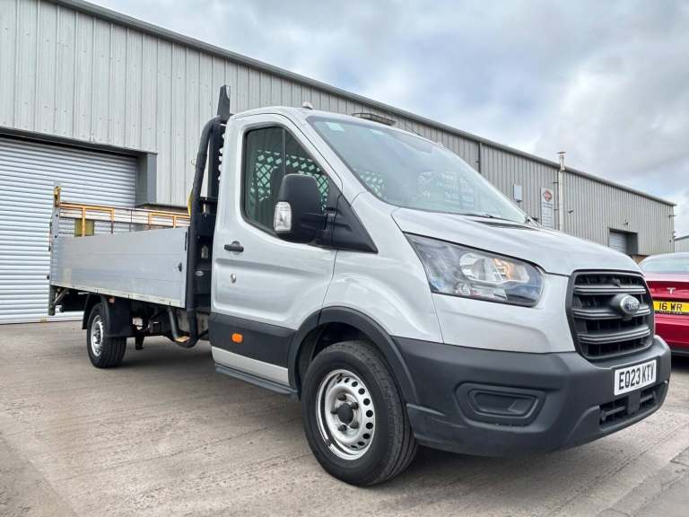 2023 Ford Transit 2.0 350 EcoBlue Leader Dropside 2dr Diesel Manual RWD L4 Euro 6 (s/s) (130  CHA...