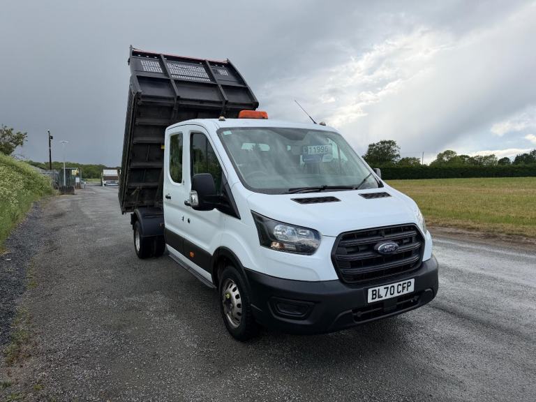 Ford Transit 2.0 350 EcoBlue Leader  Double Cab tipper 4dr Diesel Man... 2021/70