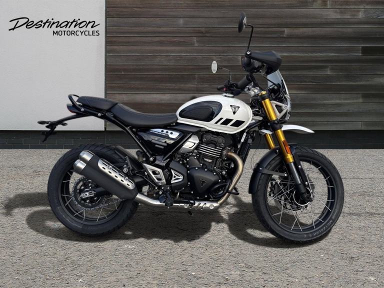 2026 Triumph SCRAMBLER STANDARD COLOUR white Manual
