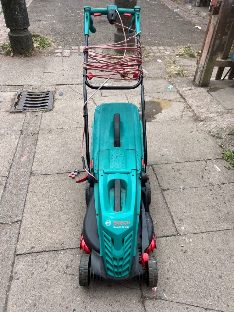 Bosch Rotak 37-14 Ergoflex Lawnmower – Good Condition