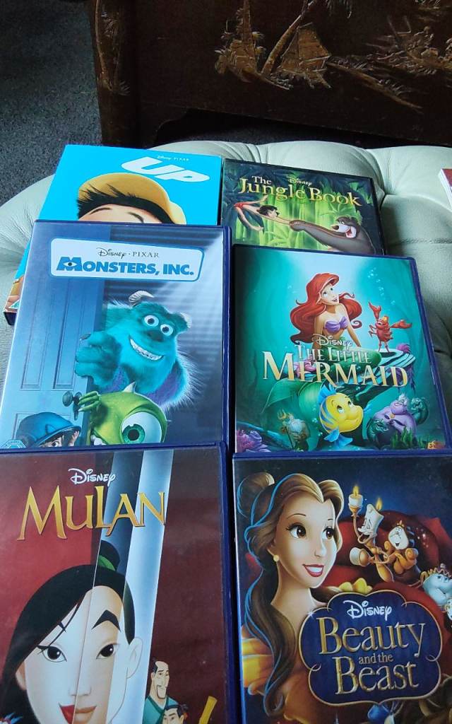 As new Disney dvd bundle