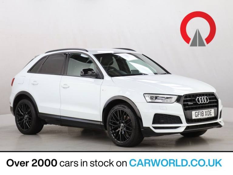 2018 Audi Q3 2.0 TFSI Black Edition SUV 5dr Petrol S Tronic quattro Euro 6 (s/s) (180 ps ESTATE P...