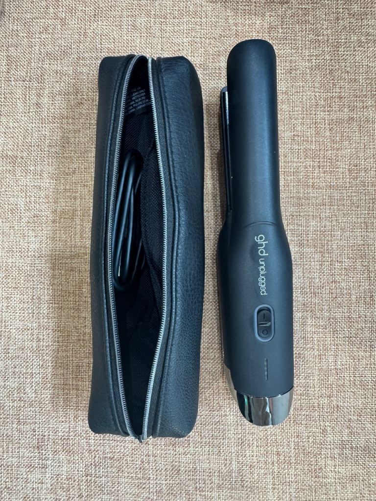 GHD Unplugged Cordless Hair Straighteners - Black, Good Condition