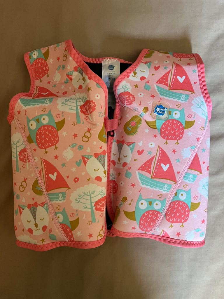 Kids Splash About Swim Vest Size 3-6 Years