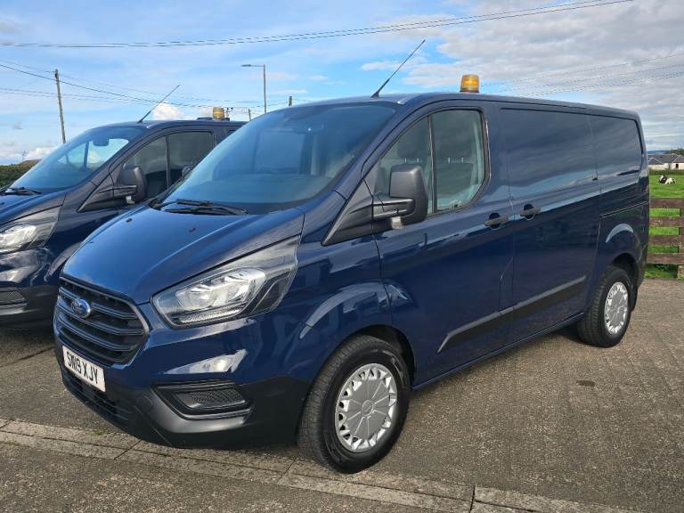 2019 Ford Transit Custom (choice of 2) 1 OWNER - AIR CON - H/SEATS - BLAZER BLUE ULEZ VANS