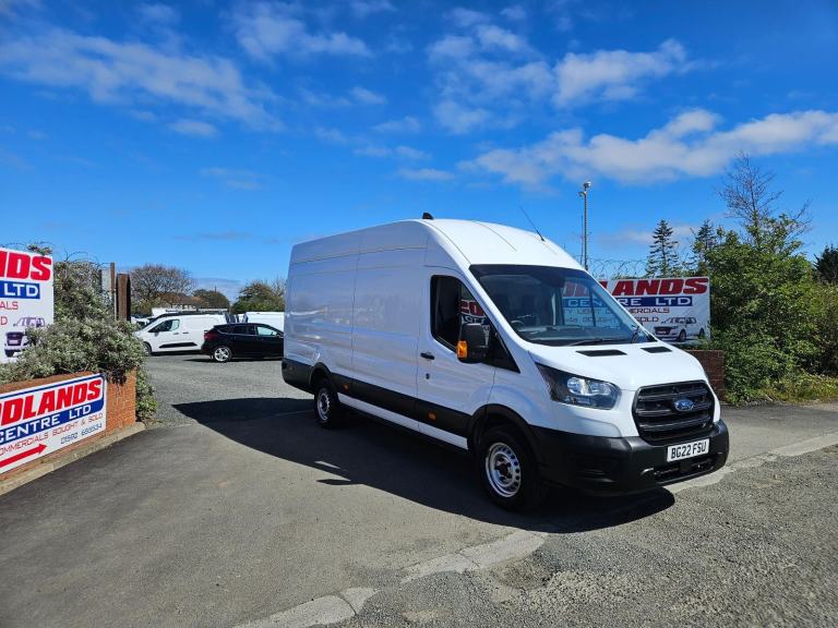2022 ON 22 PLATE FORD TRANSIT 350 LEADER L4H3 JUMBO 67K ULEZ FREE ZONE