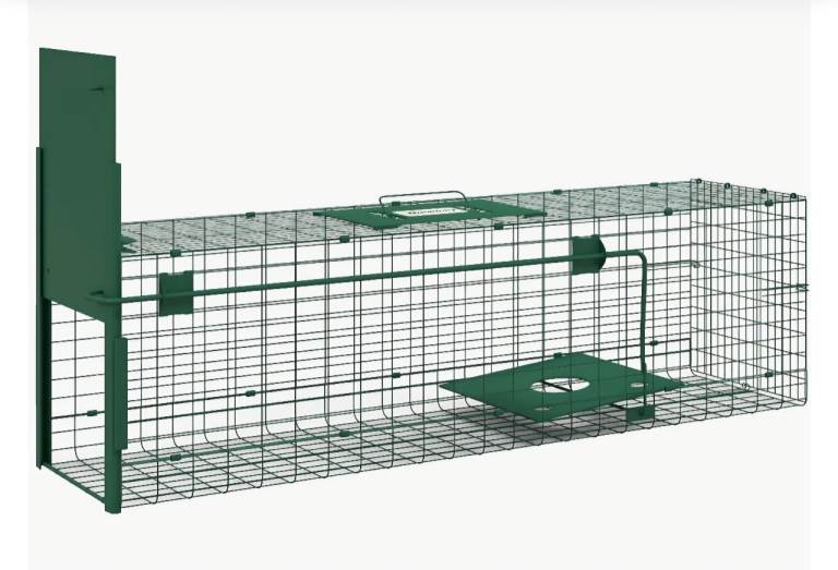 Outsunny metal humane rat trap