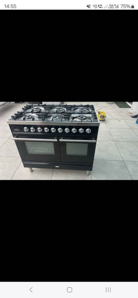 ILVE  britannia 100 6-Burner Twin Range Cooker