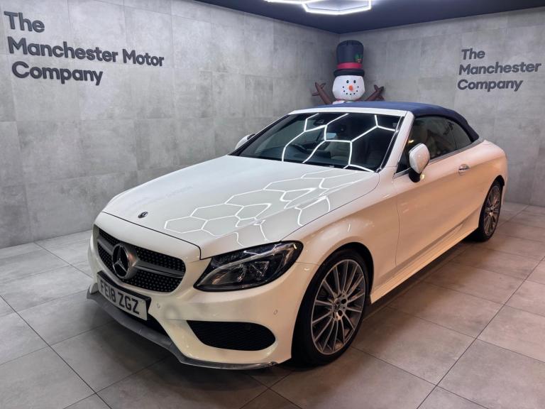2018 Mercedes-Benz C Class 2.1 C220d AMG Line (Premium Plus) Cabriolet G-Tronic+ Euro 6 (s/s) 2dr...