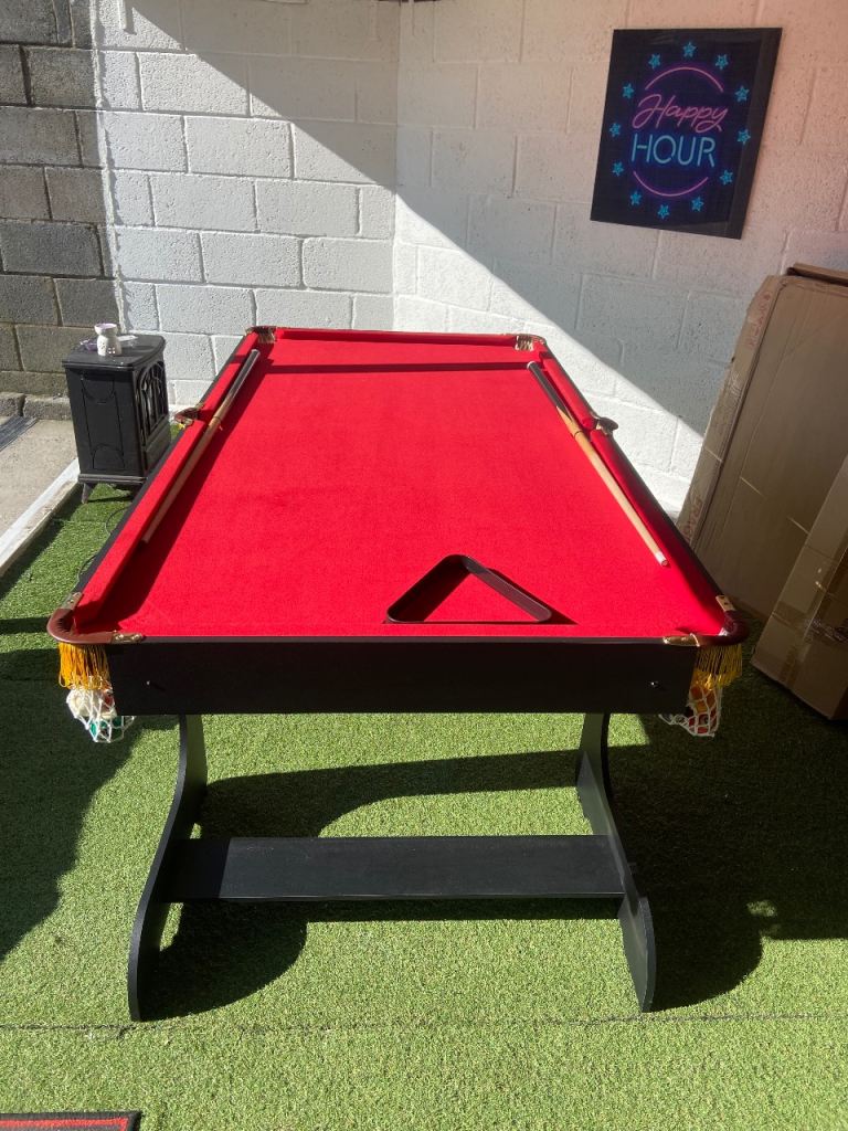 6 foot folding pool table