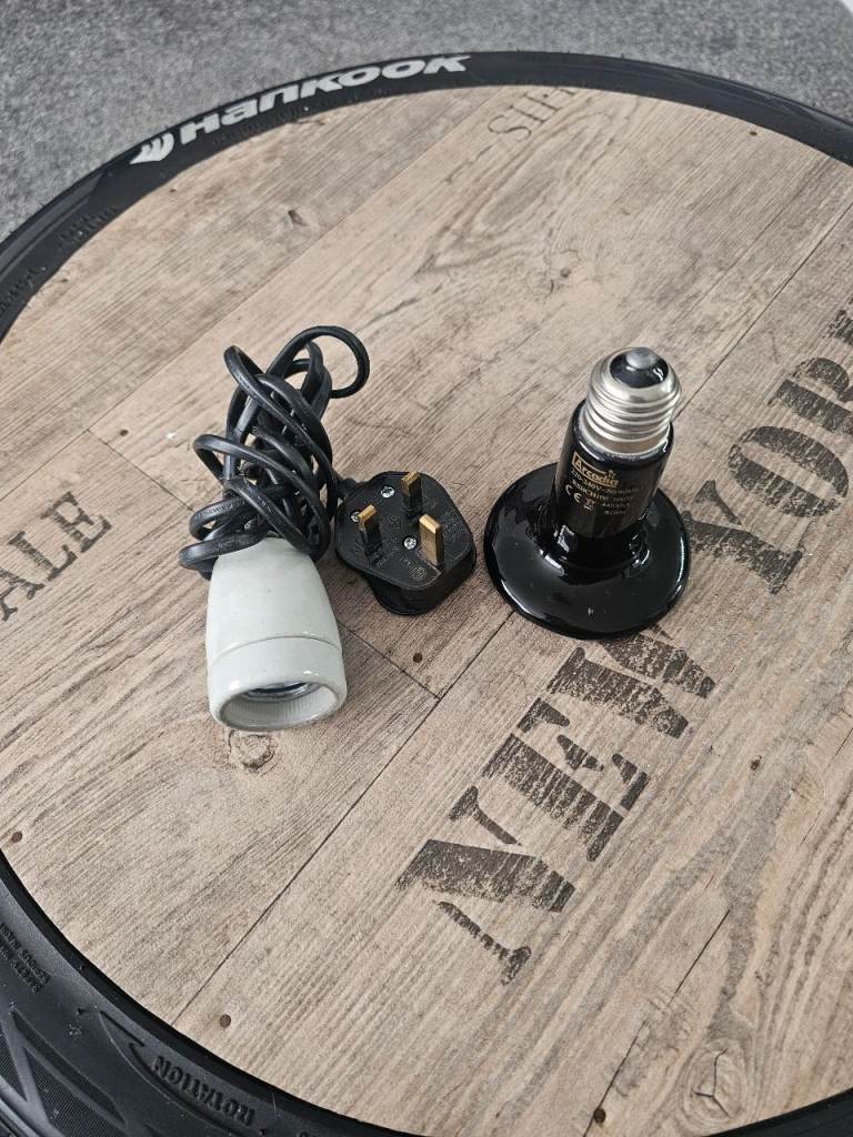 Ceramic heater holder and bulb