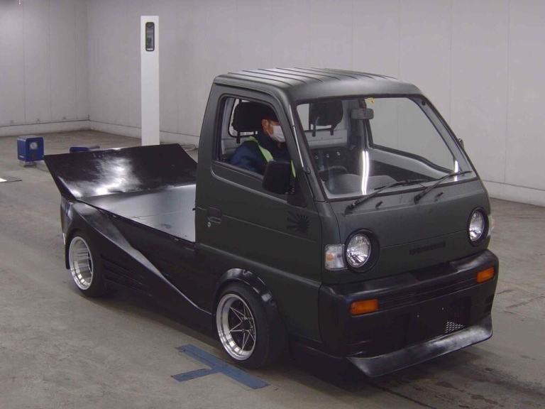 SUZUKI CARRY HELLO SPECIAL MODIFIED CARRY PICKUP TRUCK 660CC Green Manual Petrol