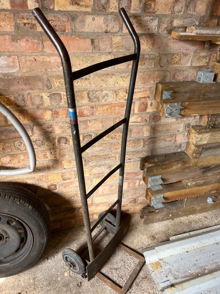 Stacker sack truck trolley. Vintage. MAY DELIVER