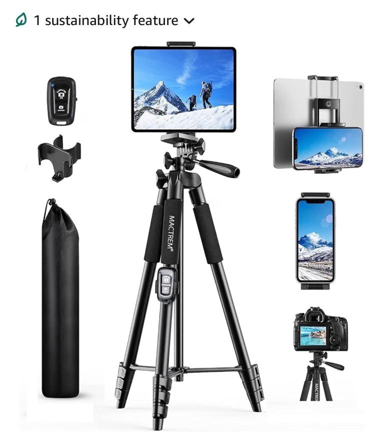 Tripod with remote 
