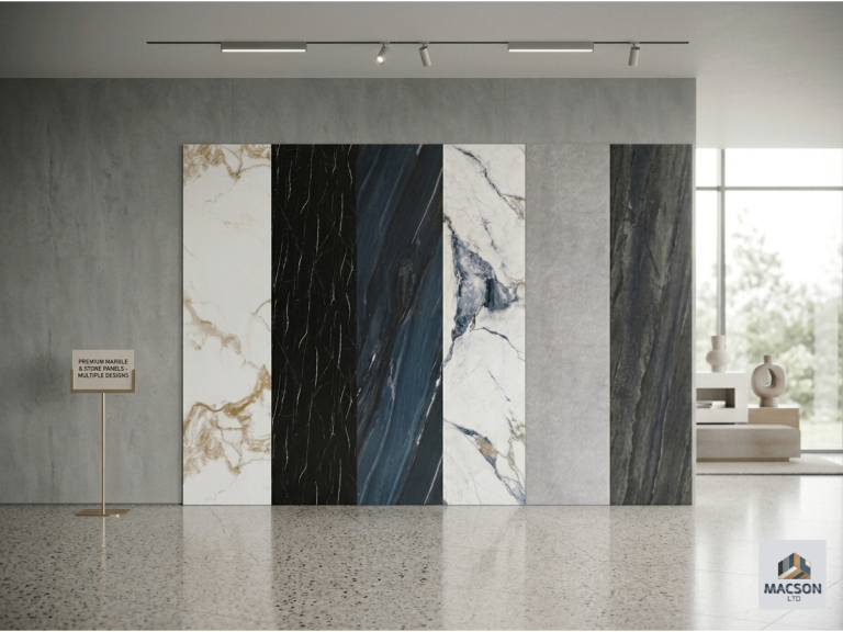 PVC Bathroom Wall Panels 8x4 – Waterproof Shower Panels | Easy Fit | Glasgow Collection