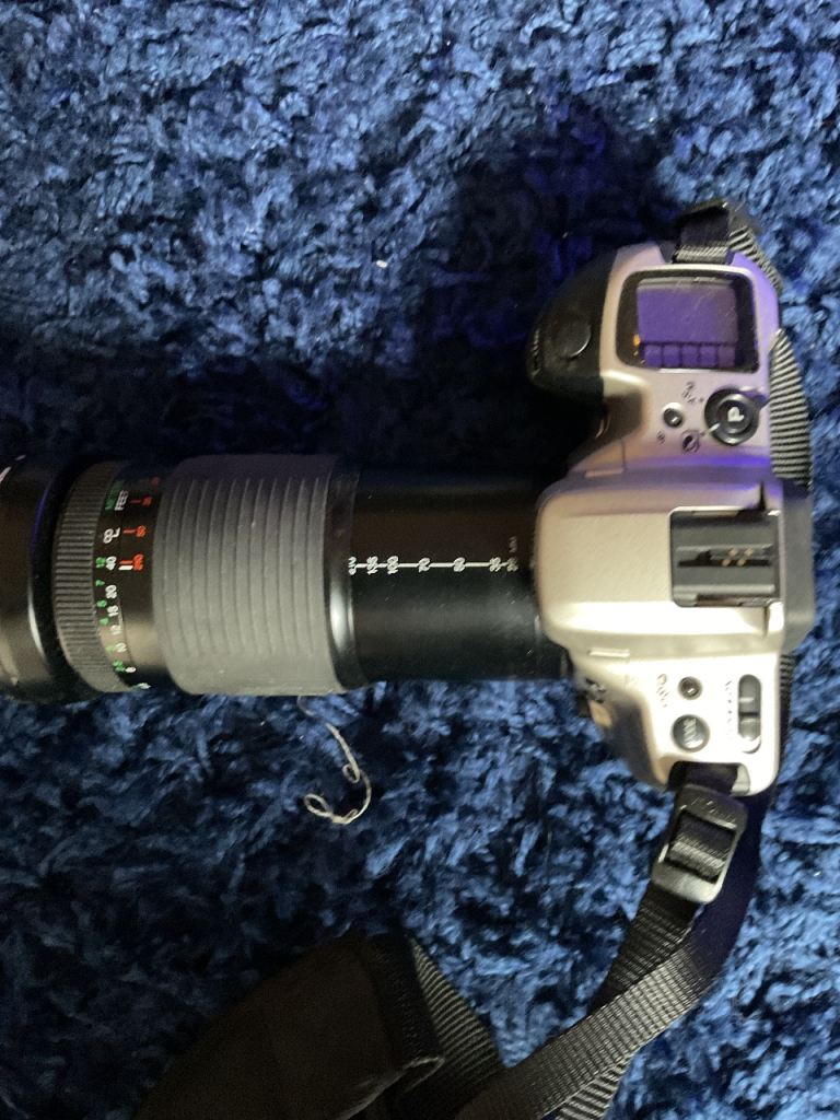 Camera and case + stand & Accessories 