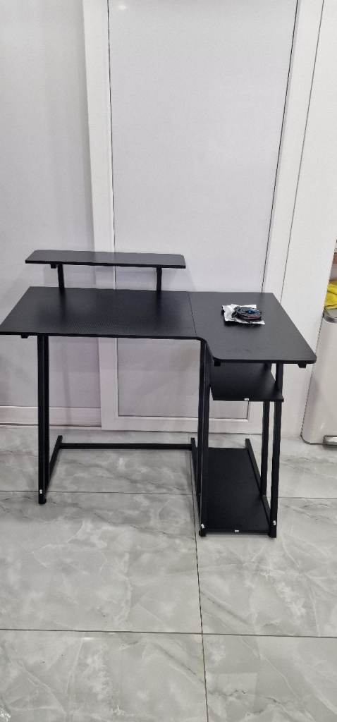 Gaming Desk with LED Lights, Brand new in the box 