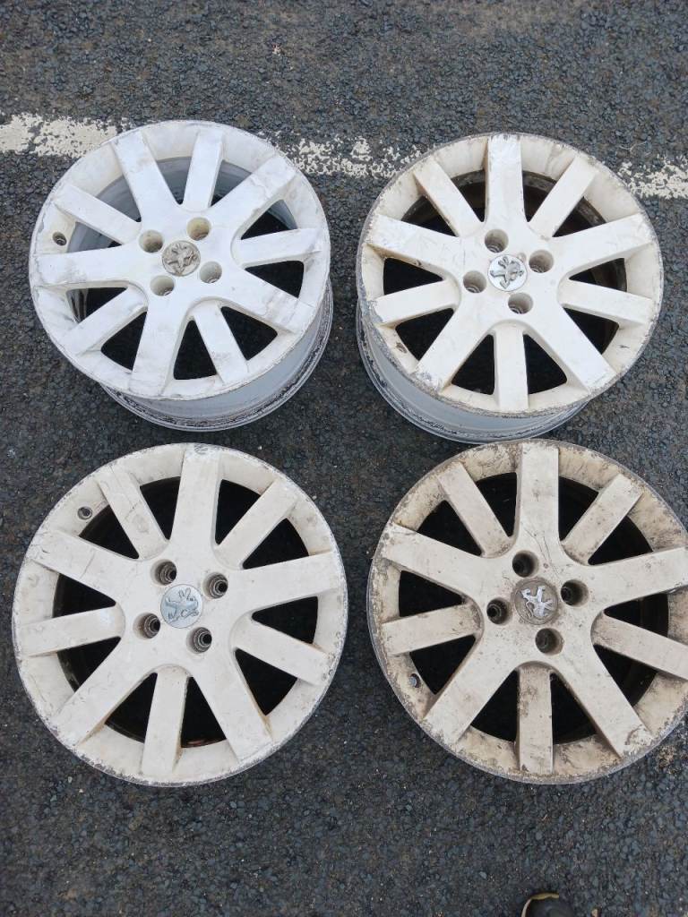 Peugeot 17" Hockenheim alloy wheel rims
