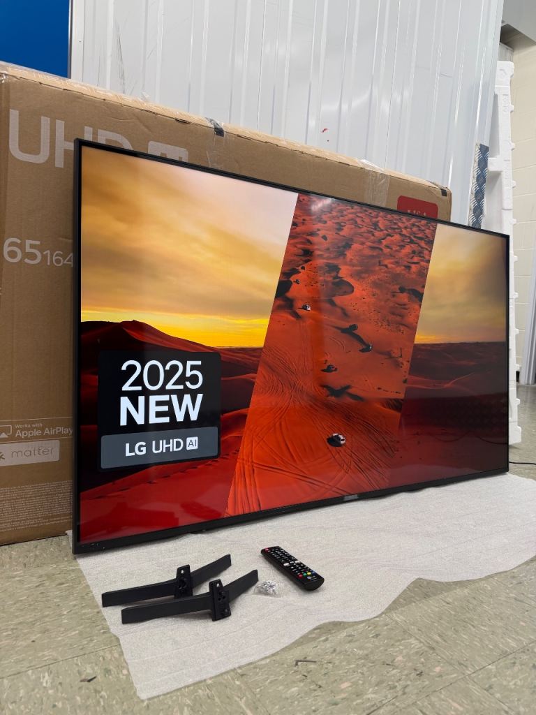 Like New LG 65 inch 4K Ultra HD Smart AI TV – HDR10, 2025 Model (65UA75006LA, Boxed)
