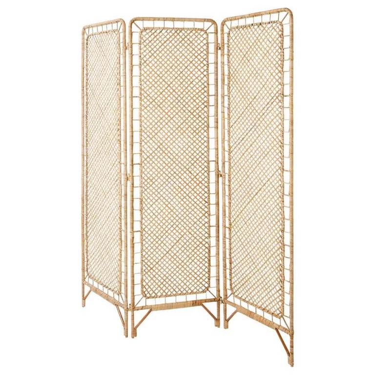 Ikea Tolkning Rattan Room Divider (Used as Wedding Photo Board)