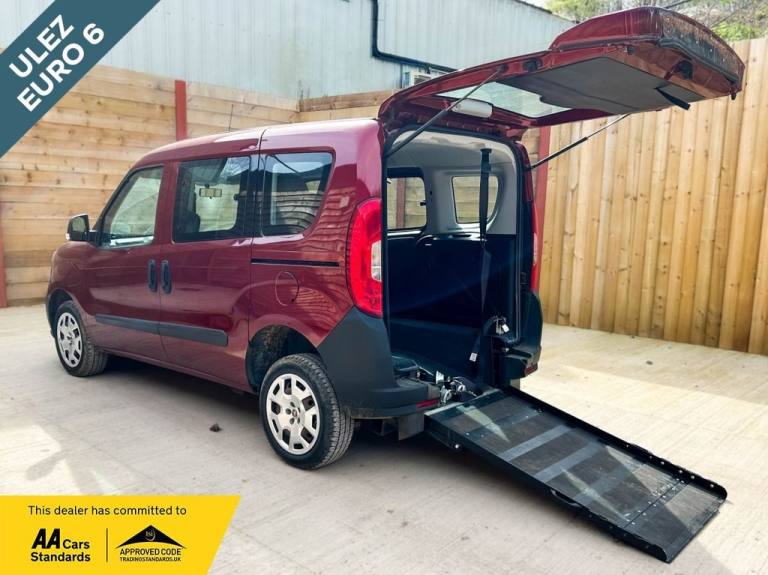 2019 Fiat Doblo 3 Seat Wheelchair Accessible Disabled Access Vehicle WAV MPV Petrol Manual