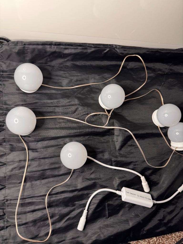 AUFWH LED 5V Makeup Mirror Light Bulb