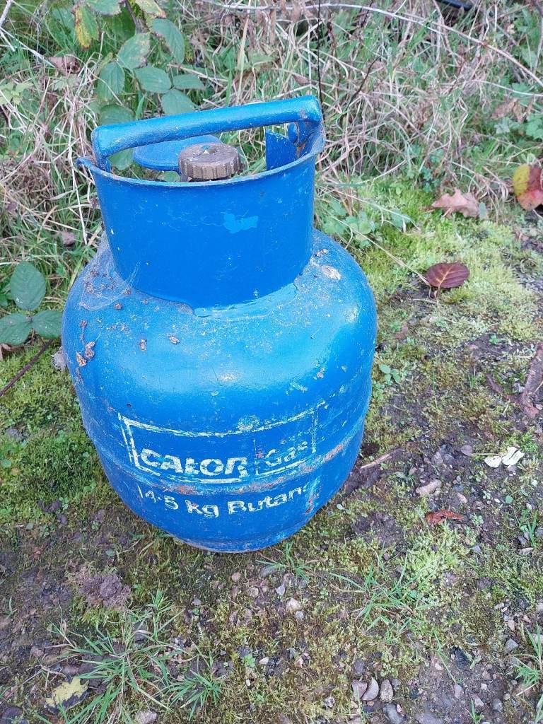 4.5kg butane gas bottle 