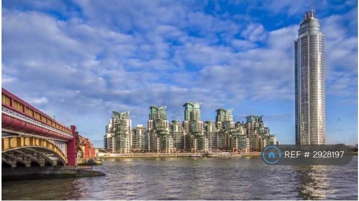 1 bedroom flat in St. George Wharf, London, SW8 (1 bed) (#2928197)