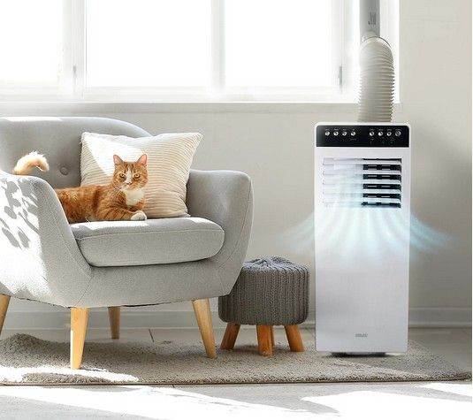 Portable Air conditioner / dehumidifier / fan with remote, , 12000 BTU (24 m2 room) 380 m/h 