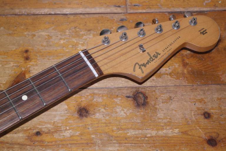 1997 Fender USA Big Apple Stratocaster Candy Apple Red fitted with 2016 Fender 60s Roadworn neck