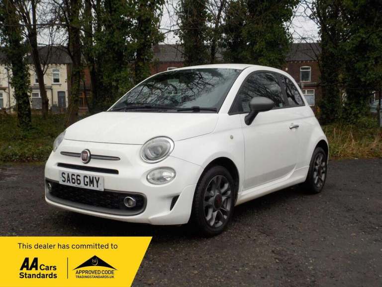 2016 Fiat 500 1.2 S Euro 6 (s/s) 3dr HATCHBACK Petrol Manual