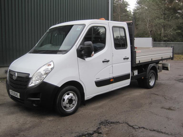 Vauxhall Movano 2.3 CDTI Rear Wheel Drive Crew Cab Tipper