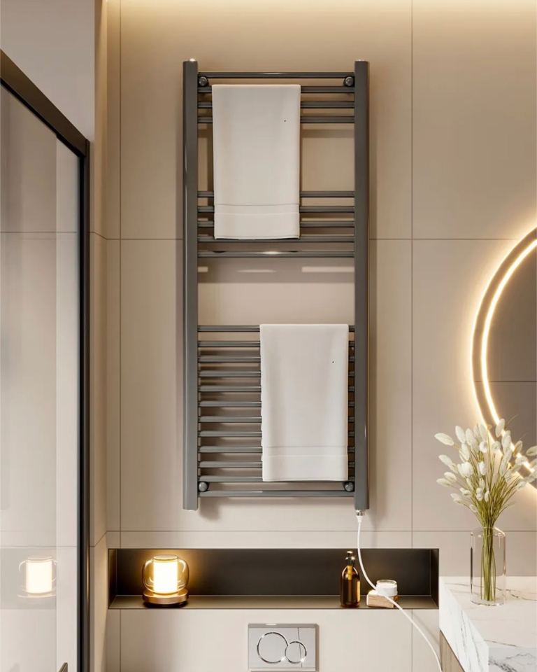 Living and Home Electric Towel Warmer Bathroom