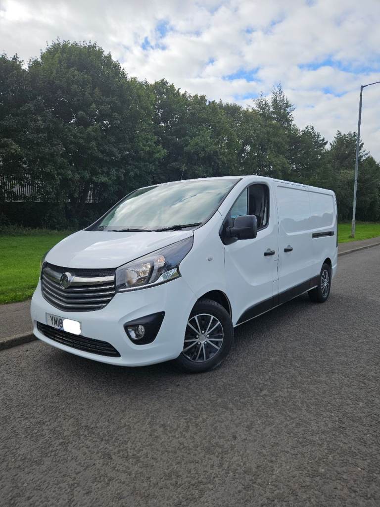 18/ reg Vauxhall vivaro 1.6 sportive ulez comp sim trafic transit custom relay boxer