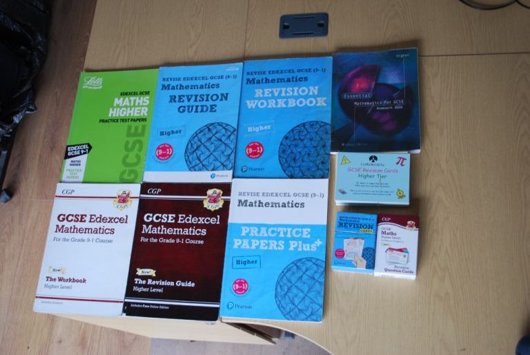 GCSE Maths Revision Guides bundle of 10 books