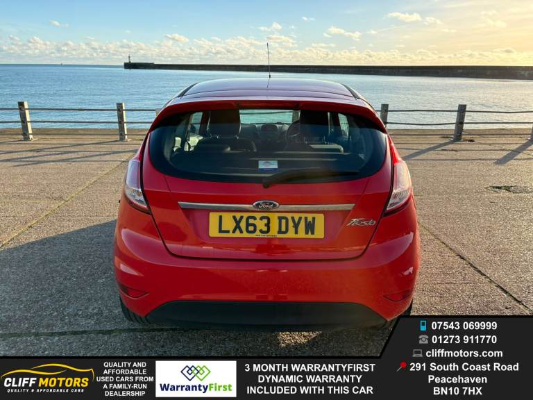2013 Ford Fiesta Zetec - New Years MOT - £35 Road Tax - Low Mileage - 3 Month Warranty