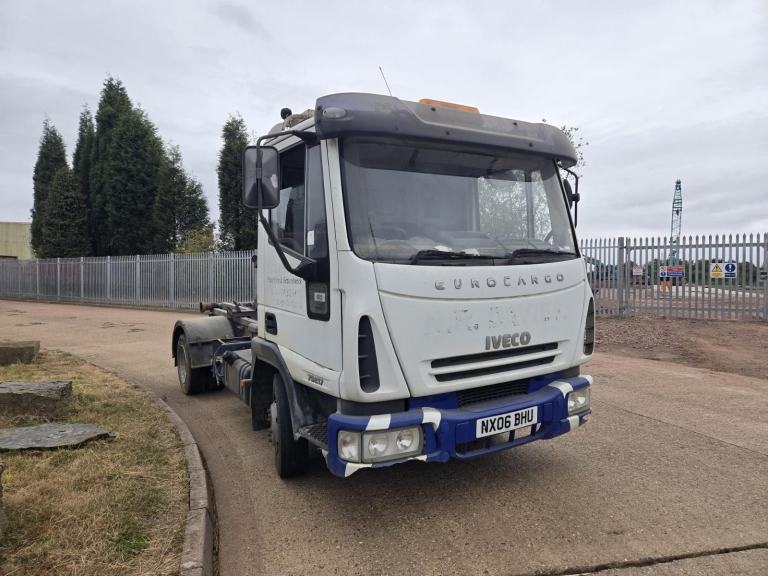 IVECO EUROCARGO 7517 2006 (06) 7.5 TON HOOK LOADER, MULTILIFT EQUIPMENT