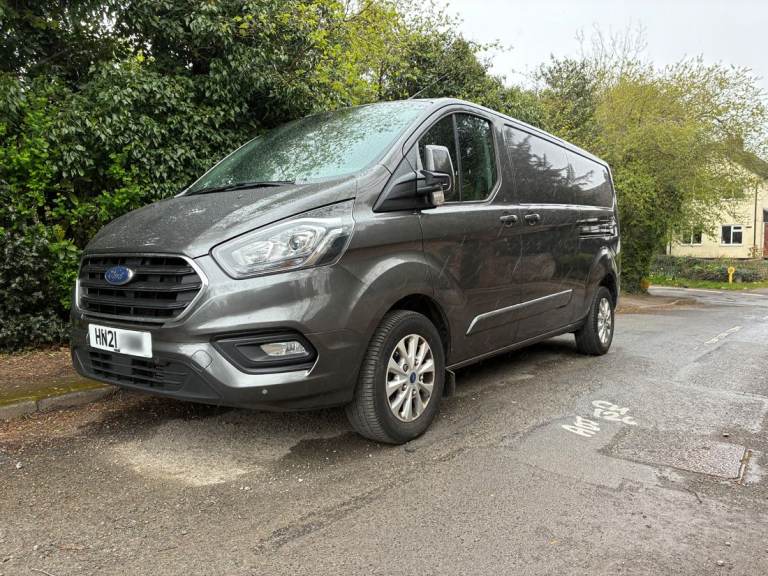 2021 Ford Transit Custom Limited 300 LWB Panel Van L2H1, 2.0L 130 ps Eco Blue TDCi, Euro 6, ULEZ