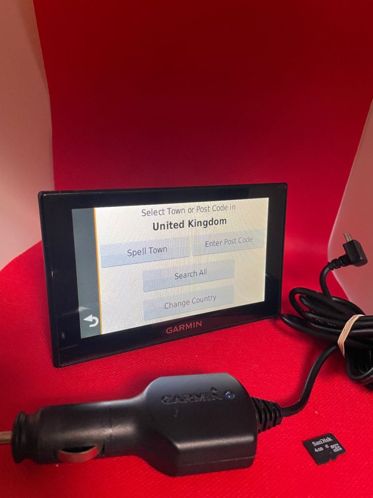 GPS Garmin Satellite Navigation 