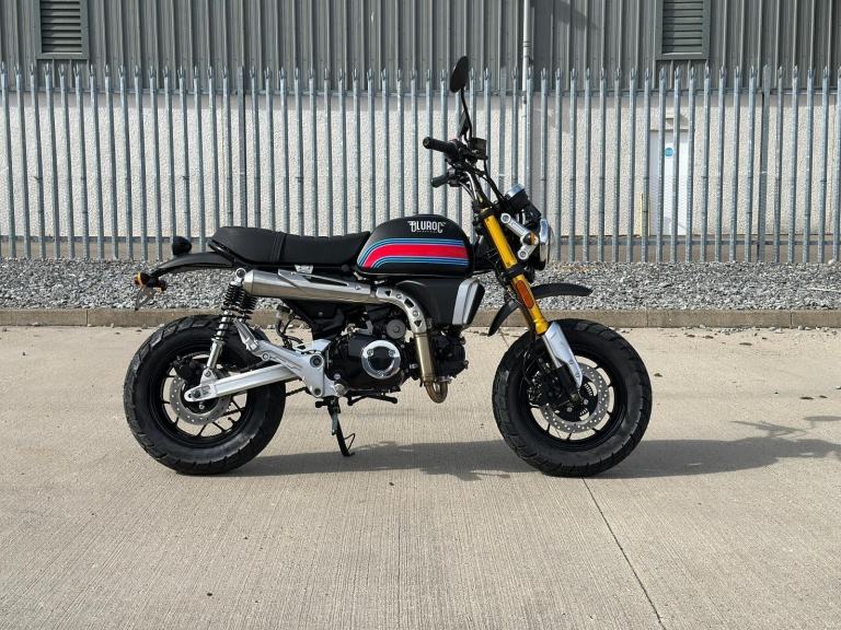 Bluroc X-Bongo 125 Mini Monkey Bike Motorbike for Caravan Delivery & Finance UK/