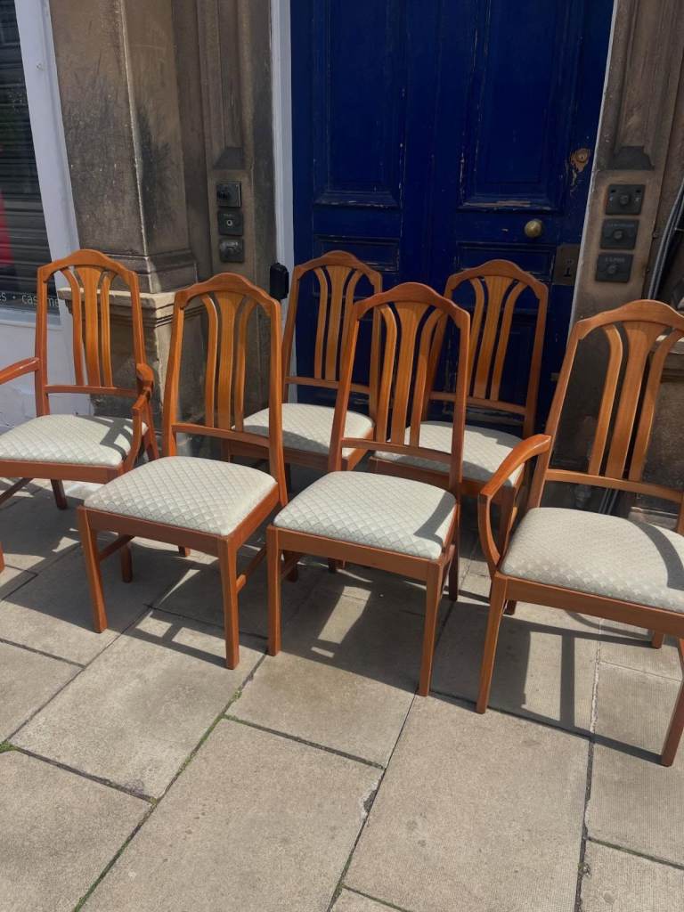 6 Parker Knoll Dining/Kitchen Chairs - Good quality and in good condition,